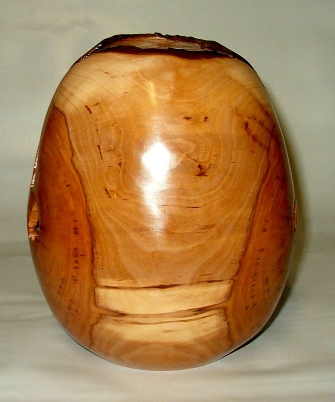 Apple Wood Hollow Form: Advanced Woodturning Project 