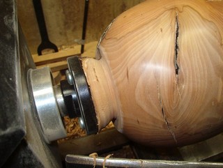 make more of the bottom available to the sander