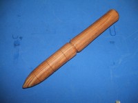 Wood turning project: garden dibber