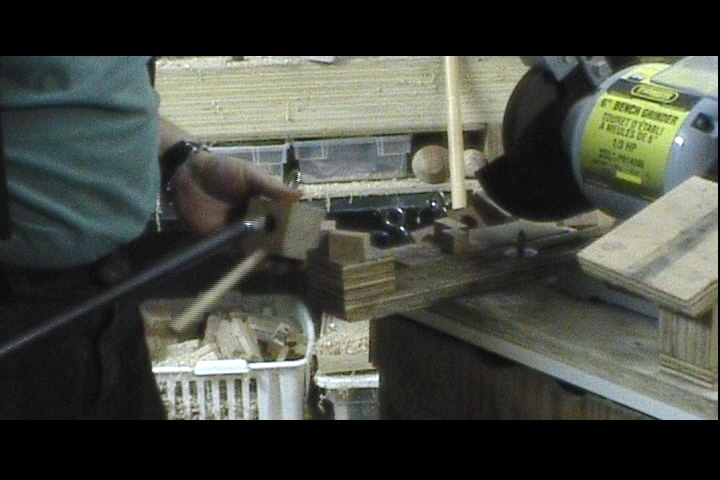 wood turning sharpening jig image