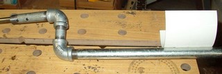 armbrace for a woodturning hollowing tool 