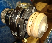 tealight reversed in four jaw chuck 