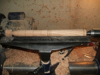  shaft is marked with v-cut grooves