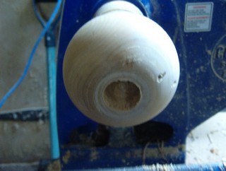 hollowing the sphere 