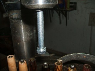  threaded insert for the end cap is inserted 