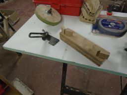 	grinder jigs and a skew sharpening base.	