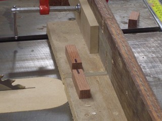 two blanks cut to length