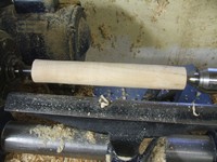 wood turning project: roughing gouge