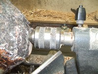 woodturning tip: moving tailstock