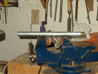wodworking lathe tip; hollow form handle