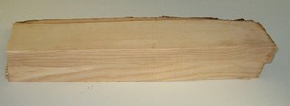 a slab of maple or other hard wood